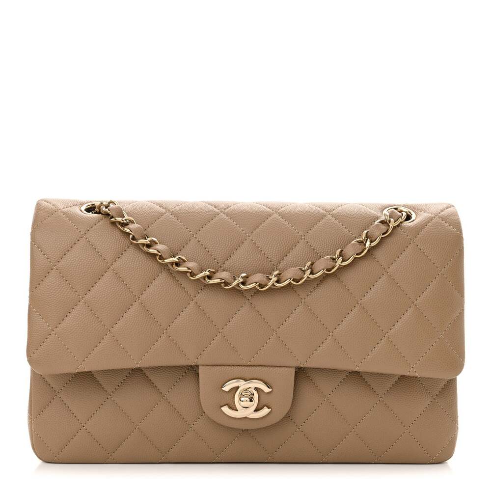 Chanel Caviar Quilted Medium Double #267536C10B